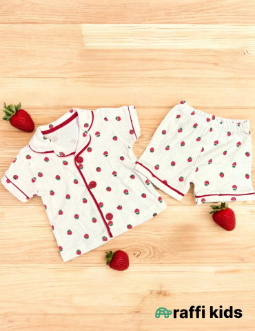 0-18 aylıq uşaqlar üçün yay sezon qisaqol sortik dəsti | Raffi Kids 2
