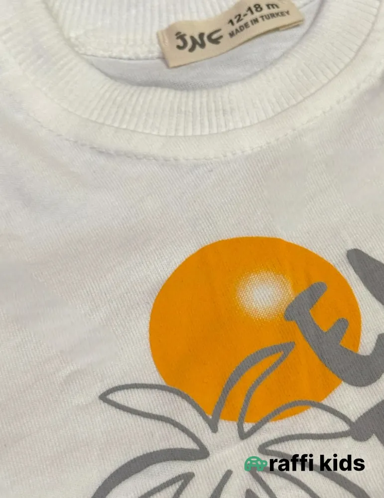 0-18 aylıq uşaqlar üçün yay sezon qisaqol sortik dəsti | sun and surf