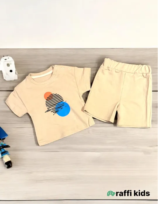 0-18 aylıq uşaqlar üçün yay sezon qisaqol sortik dəsti | always smile