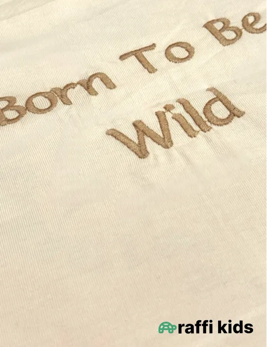 0-18 aylıq uşaqlar üçün yay sezon qisaqol sortik dəsti | born to be wild