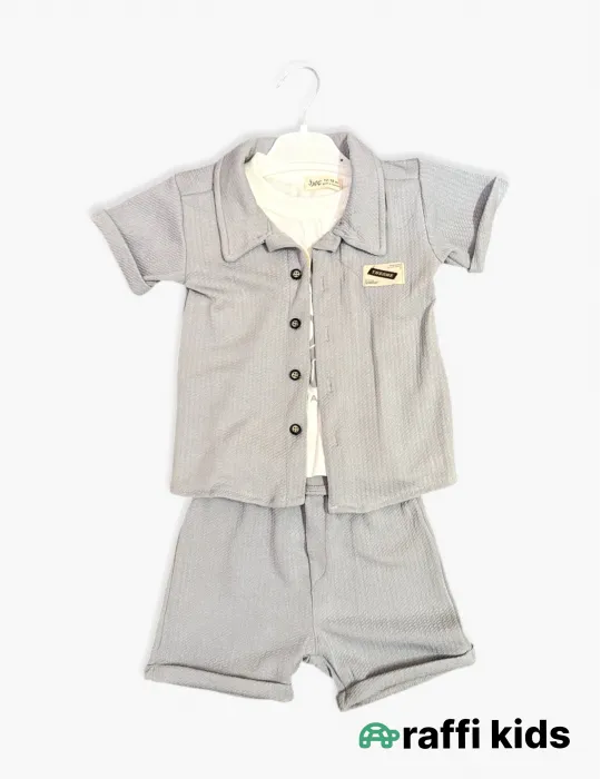 0-18 aylıq uşaqlar üçün yay sezon qisaqol sortik dəsti | sun and surf