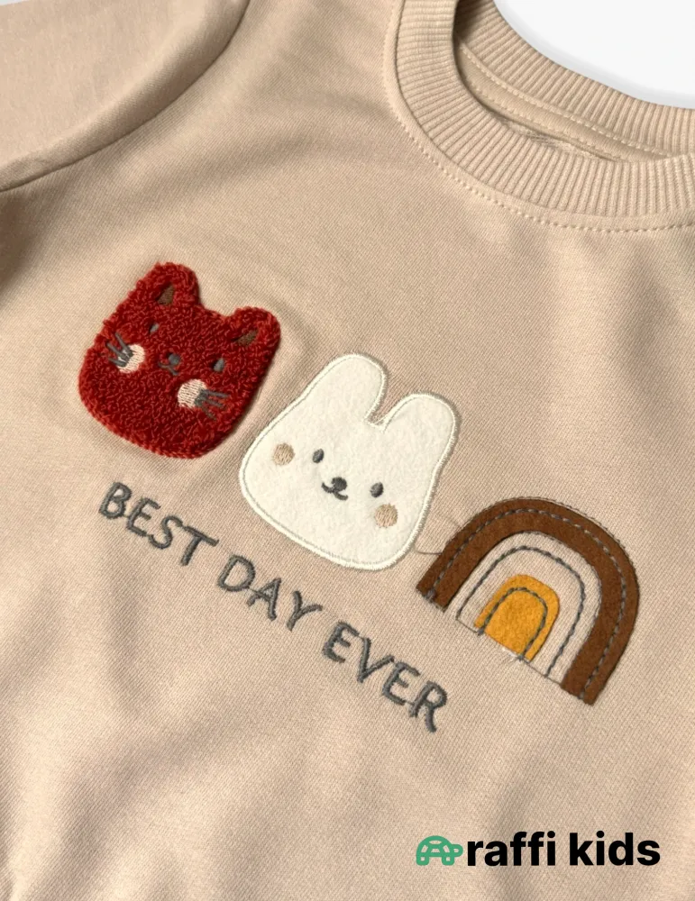 0-18 aylıq uşaqlar üçün yay sezon qisaqol sortik dəsti | sun and surf