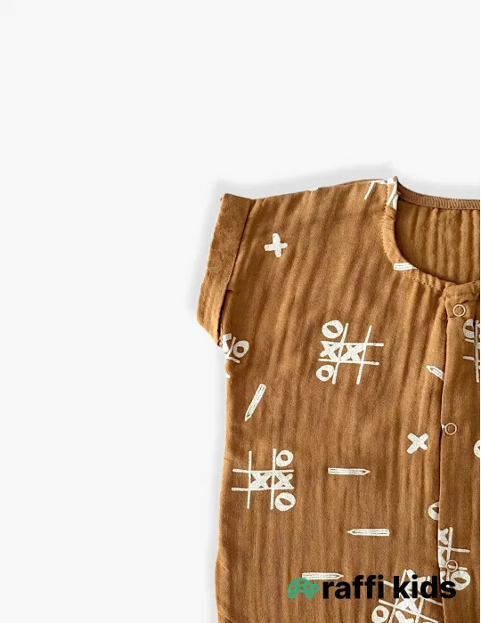 0-18 aylıq uşaqlar üçün yay sezon qisaqol sortik dəsti | sun and surf