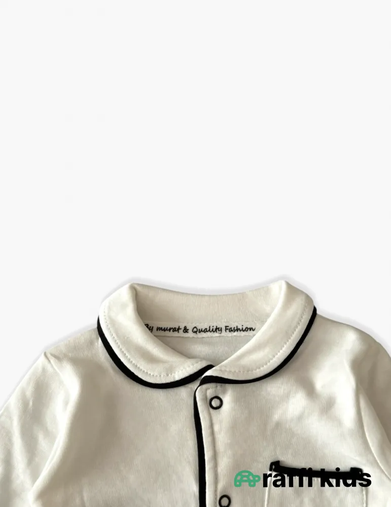 0-18 aylıq uşaqlar üçün yay sezon qisaqol sortik dəsti | sun and surf