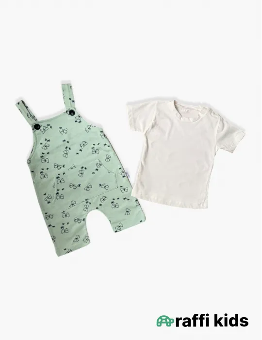 0-18 aylıq uşaqlar üçün yay sezon qisaqol sortik dəsti | sun and surf