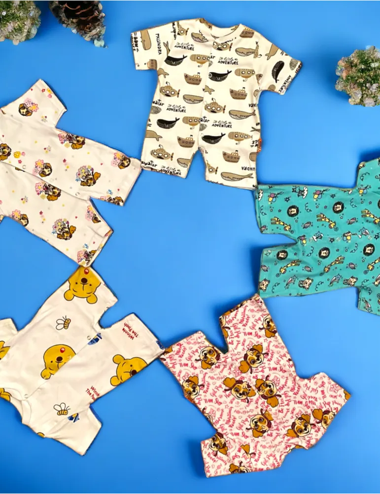 0-6 aylıq uşaqlar üçün  keyfiyyetli şort tulumlar | Hər növ şort tulumlar