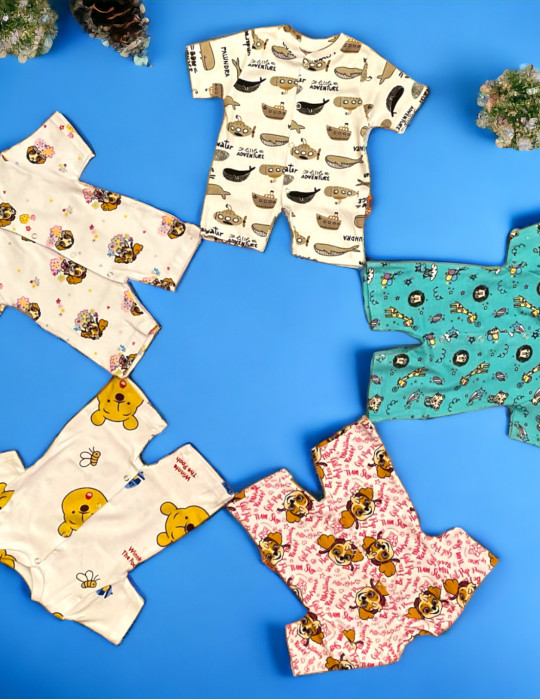 0-6 aylıq uşaqlar üçün  keyfiyyetli şort tulumlar | Hər növ şort tulumlar