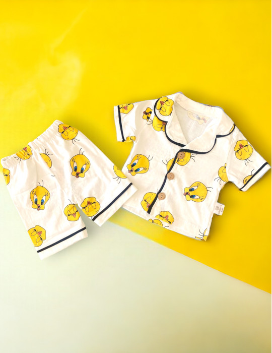 0-18 aylıq uşaqlar üçün yay sezon qisaqol sortik dəsti | sun and surf