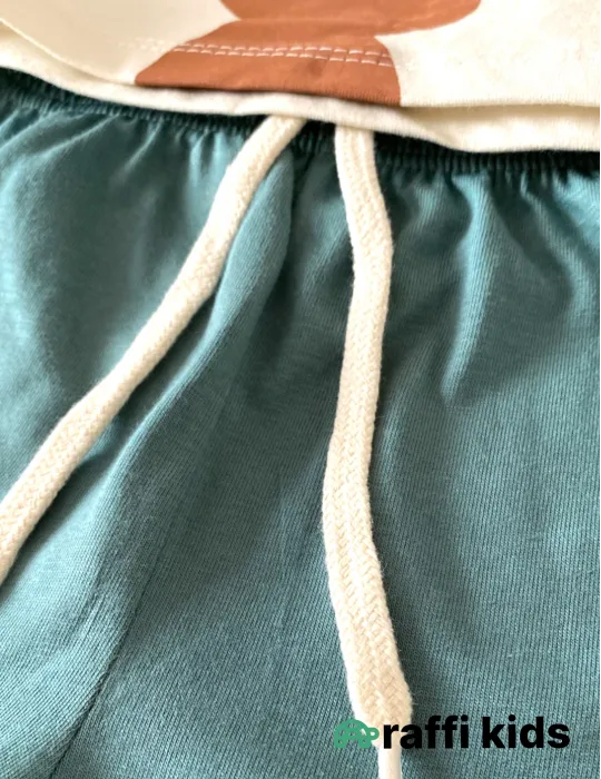 0-18 aylıq uşaqlar üçün yay sezon qisaqol sortik dəsti | always smile