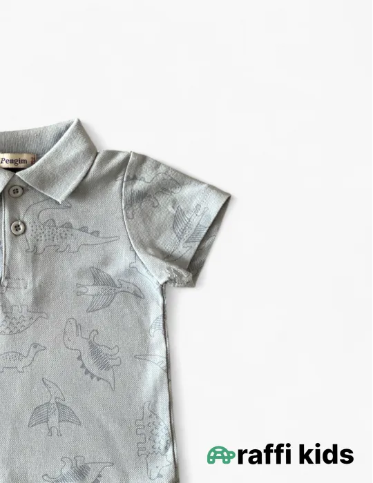 0-18 aylıq uşaqlar üçün yay sezon qisaqol sortik dəsti | sun and surf