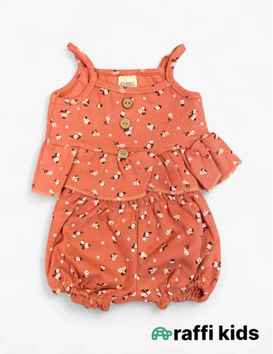 0-24 aylıq uşaqlar üçün yay sezon qisaqol sortik dəsti | sun and surf