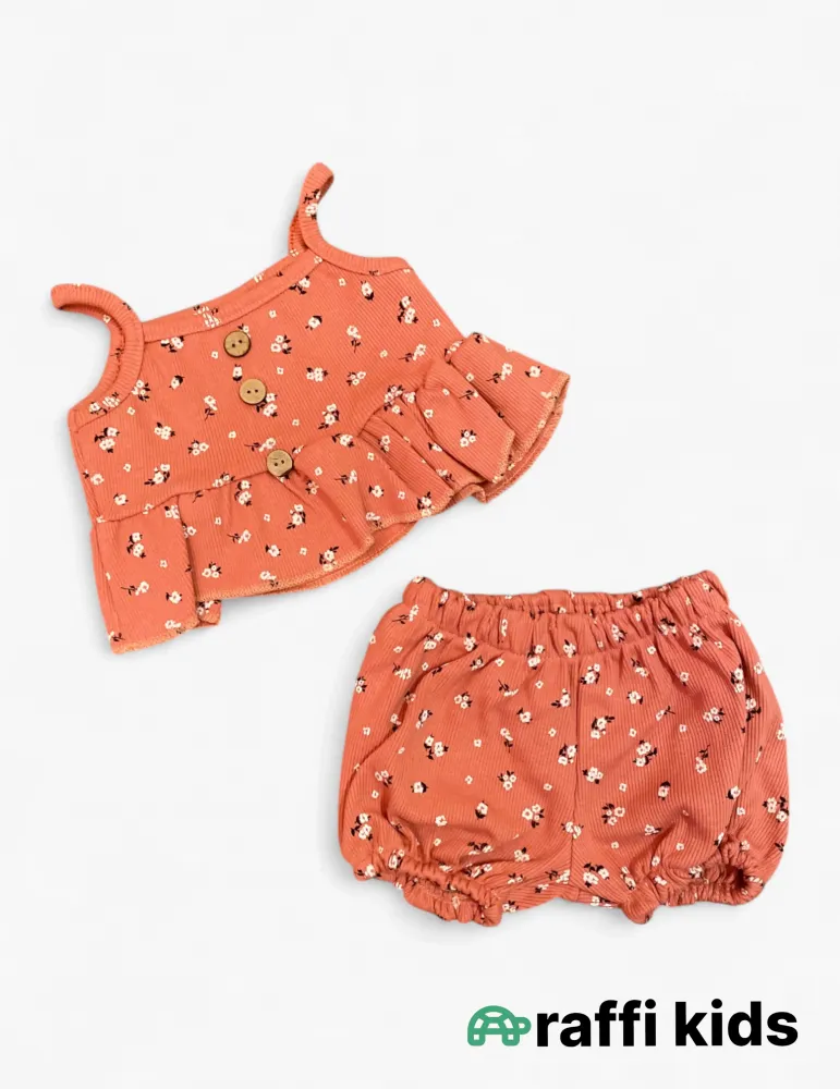 0-24 aylıq uşaqlar üçün yay sezon qisaqol sortik dəsti | sun and surf