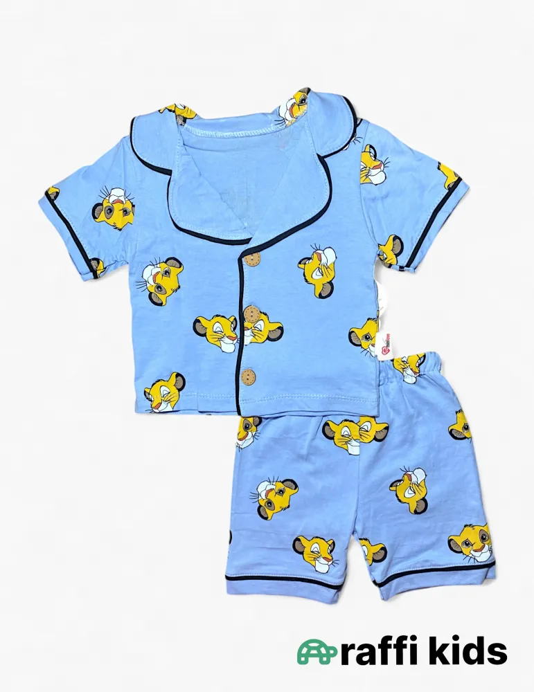 0-18 aylıq uşaqlar üçün yay sezon qisaqol sortik dəsti | sun and surf