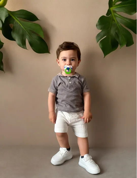 0-18 aylıq uşaqlar üçün yay sezon qisaqol sortik dəsti | sun and surf