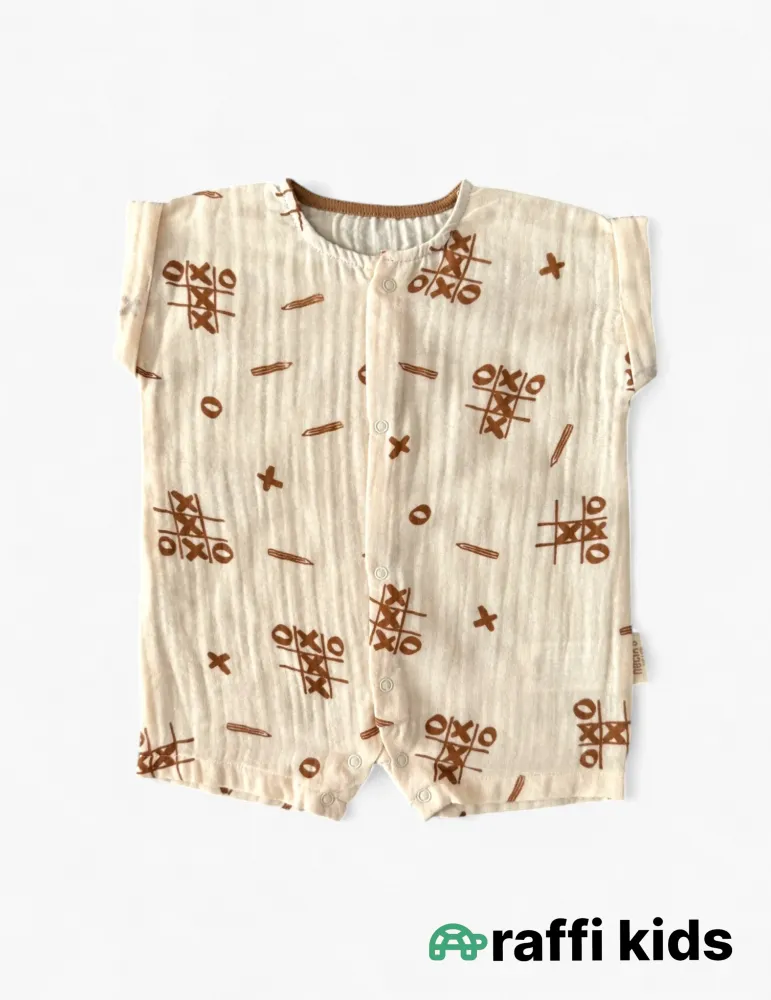 0-18 aylıq uşaqlar üçün yay sezon qisaqol sortik dəsti | sun and surf