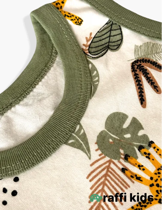 0-18 aylıq uşaqlar üçün yay sezon qisaqol sortik dəsti | sun and surf