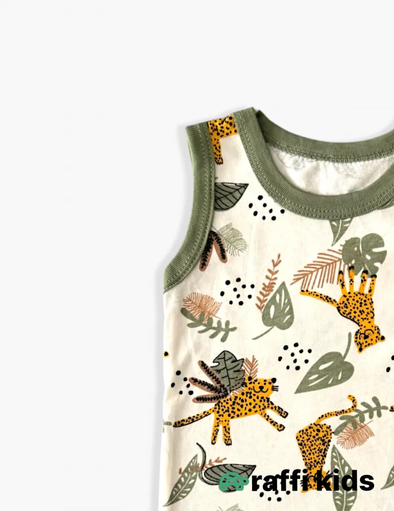 0-18 aylıq uşaqlar üçün yay sezon qisaqol sortik dəsti | sun and surf