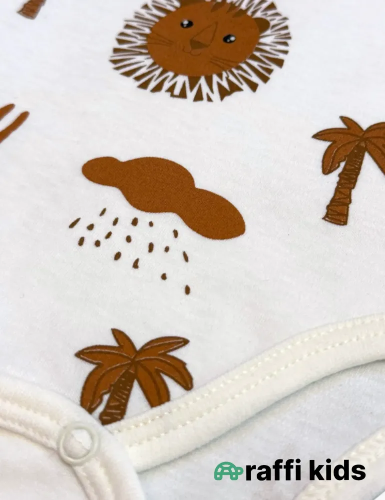 0-18 aylıq uşaqlar üçün yay sezon qisaqol sortik dəsti | sun and surf