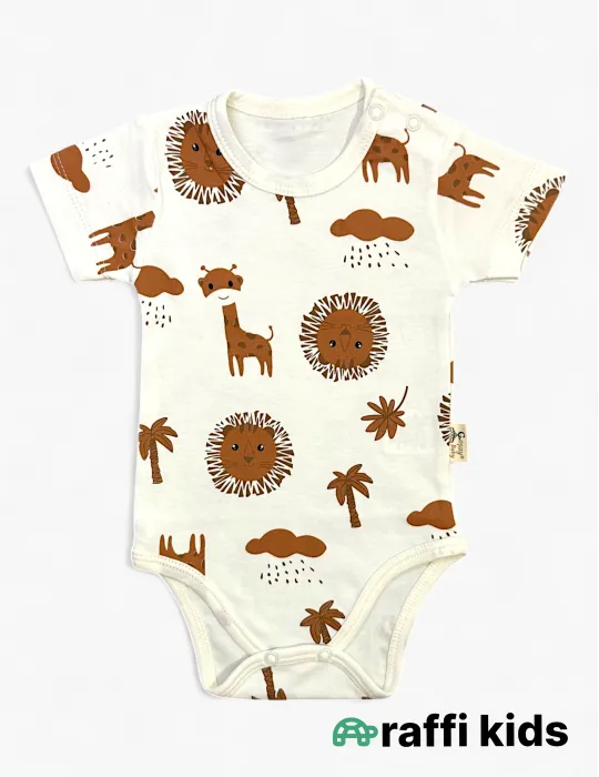 0-24 aylıq körpələr üçün  qisaqol bodiler