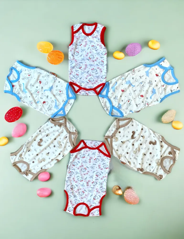 0-6 aylıq uşaqlar üçün  keyfiyyetli şort tulumlar | Hər növ şort tulumlar