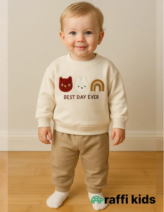 0-18 aylıq uşaqlar üçün yay sezon qisaqol sortik dəsti | sun and surf