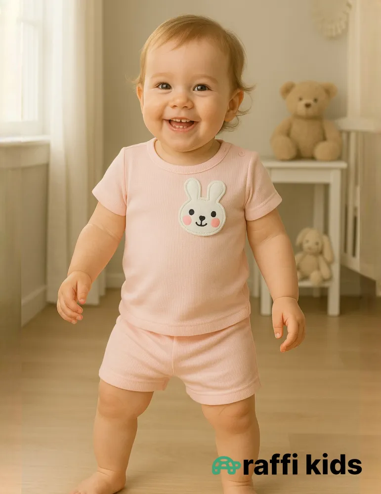 0-18 aylıq uşaqlar üçün yay sezon qisaqol sortik dəsti | sun and surf