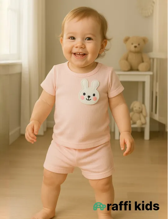 0-18 aylıq uşaqlar üçün yay sezon qisaqol sortik dəsti | sun and surf