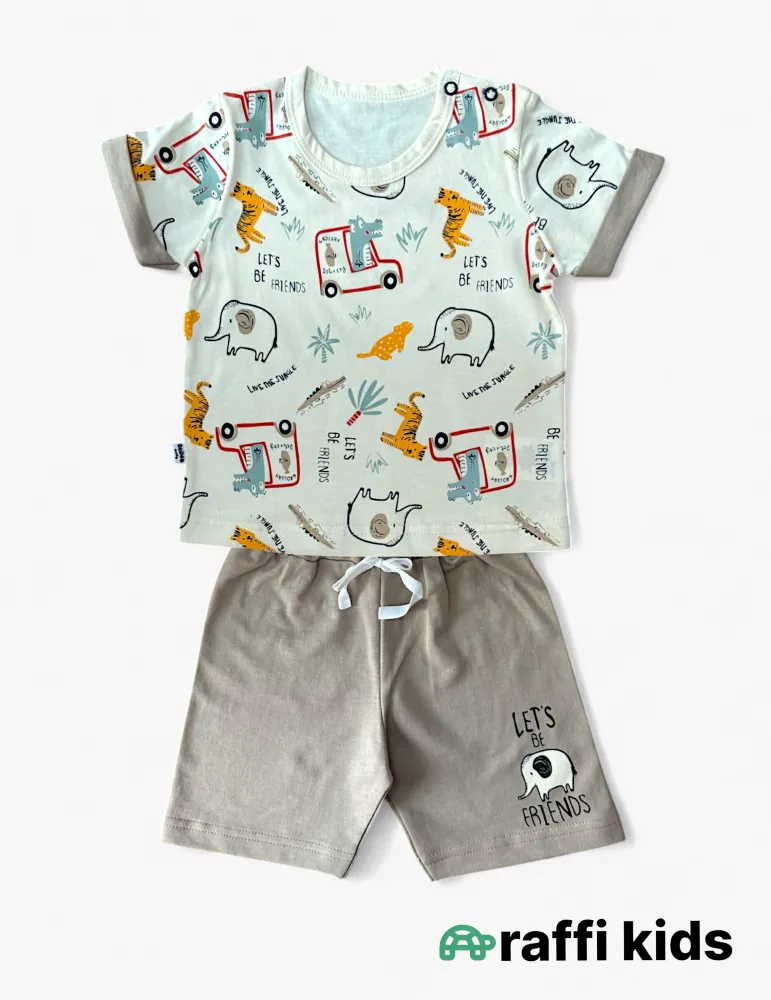 Gəl dost olaq – 0-24 ay türkiyə istehsalı pambıq uşaq geyimi|Raffikids