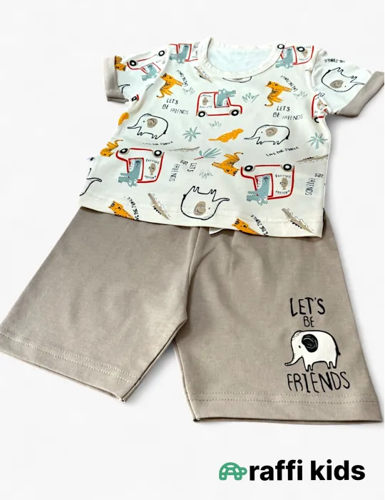 Gəl dost olaq – 0-24 ay türkiyə istehsalı pambıq uşaq geyimi|Raffikids