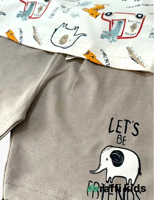 Gəl dost olaq – 0-24 ay türkiyə istehsalı pambıq uşaq geyimi|Raffikids