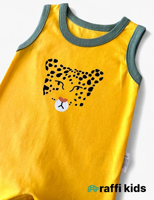 Balaca pələng – 3-6 ay türkiyə istehsalı pambıq uşaq geyimi|Raffikids