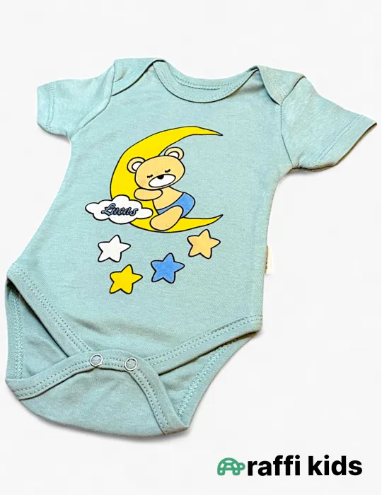 Yuxu qısaqol body ay türkiyə istehsalı pambıq uşaq bodisi|Raffikids