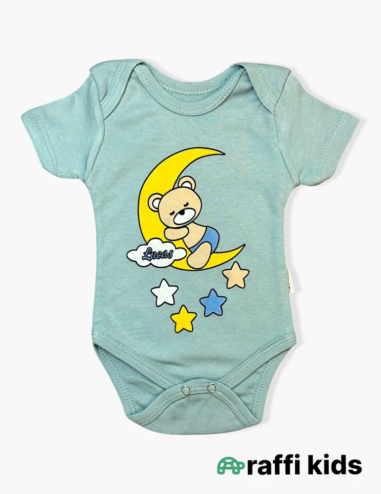 Yuxu qısaqol body ay türkiyə istehsalı pambıq uşaq bodisi|Raffikids