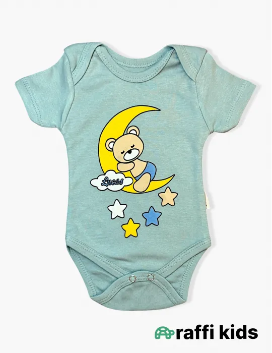 Yuxu qısaqol body ay türkiyə istehsalı pambıq uşaq bodisi|Raffikids