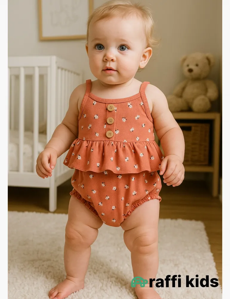 0-24 aylıq uşaqlar üçün yay sezon qisaqol sortik dəsti | sun and surf