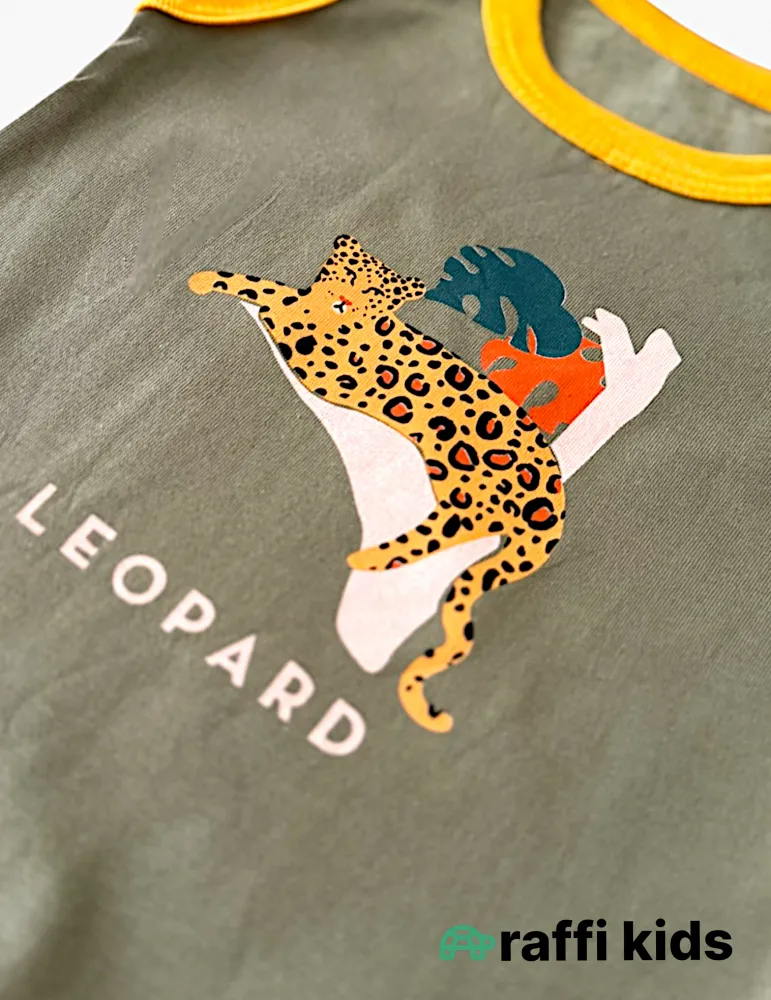 Leopard – 3-6 ay türkiyə istehsalı pambıq uşaq geyimi|Raffikids