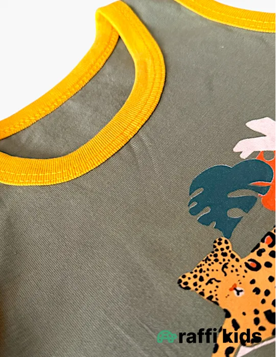 Leopard – 3-6 ay türkiyə istehsalı pambıq uşaq geyimi|Raffikids