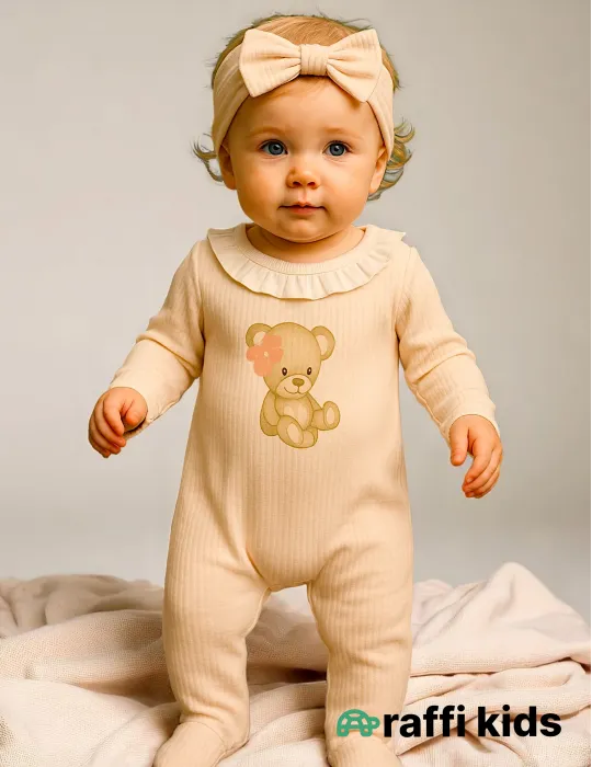 Balaca ayı dostum – 0-24 ay türkiyə istehsalı pambıq uşaq geyimi|Raffikids