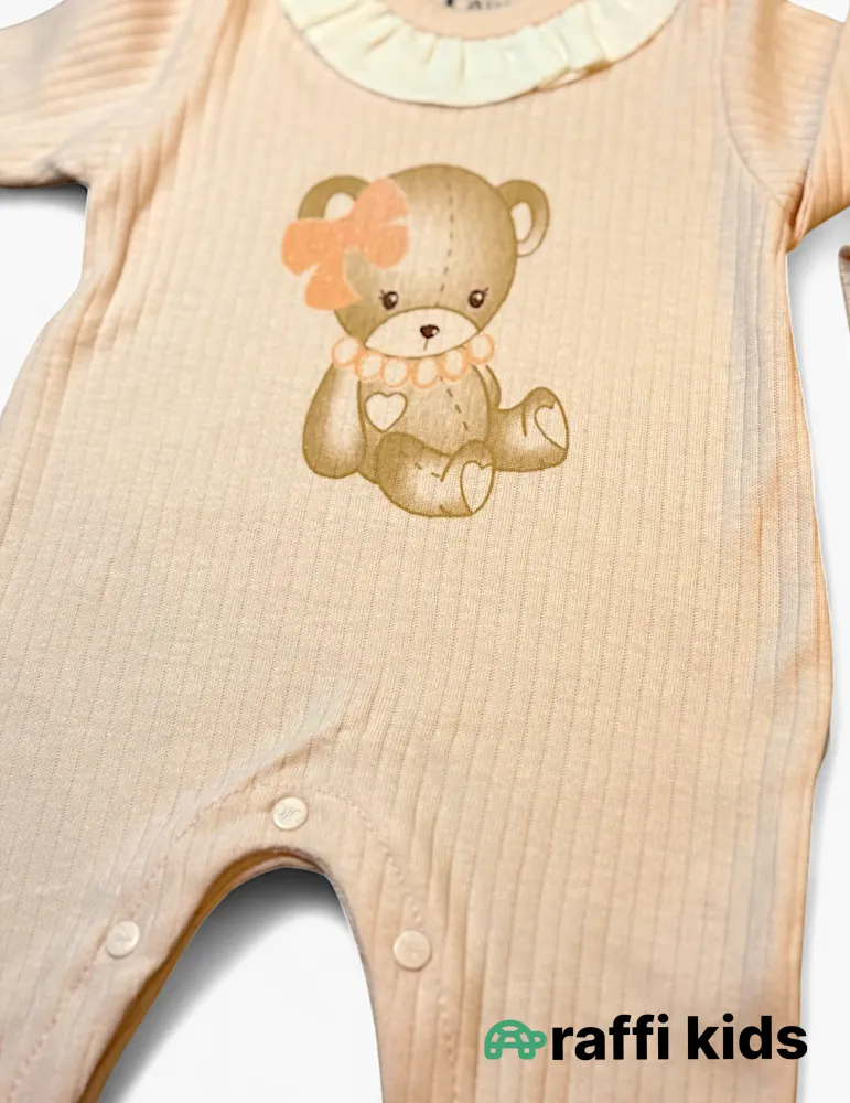 Balaca ayı dostum – 0-24 ay türkiyə istehsalı pambıq uşaq geyimi|Raffikids