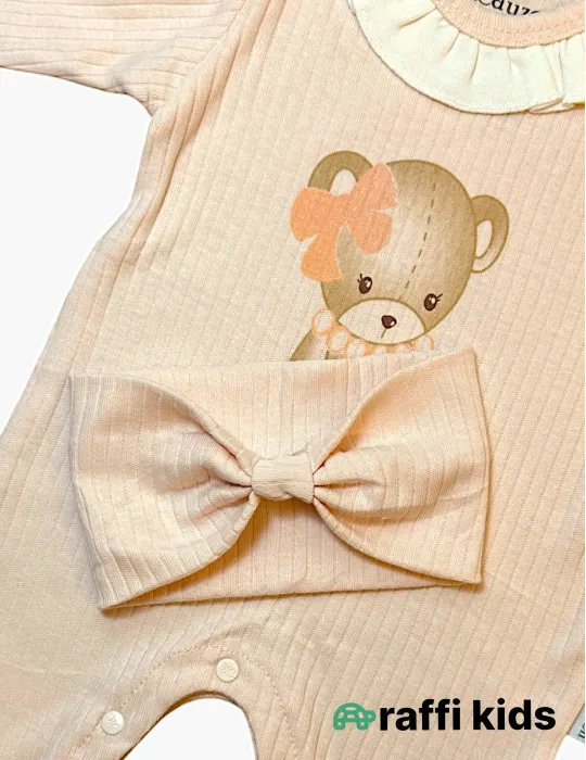 Balaca ayı dostum – 0-24 ay türkiyə istehsalı pambıq uşaq geyimi|Raffikids