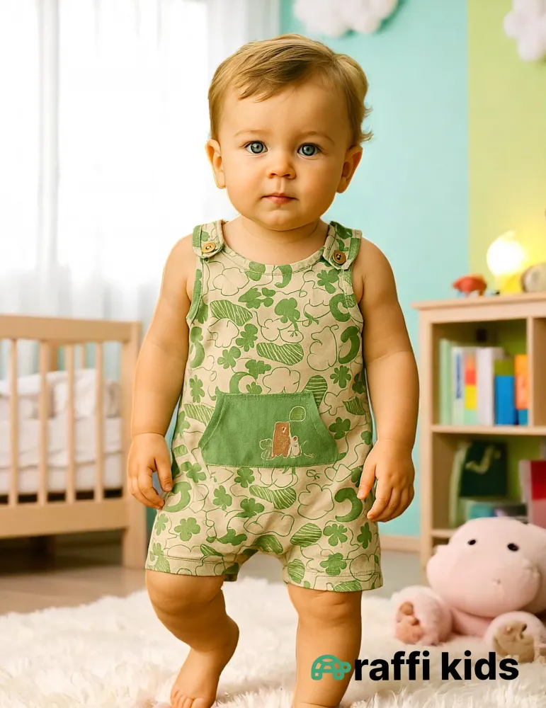 0-18 aylıq uşaqlar üçün yay sezon qisaqol sortik dəsti | sun and surf