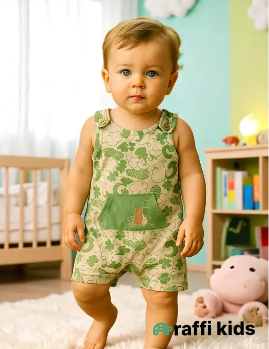 0-18 aylıq uşaqlar üçün yay sezon qisaqol sortik dəsti | sun and surf