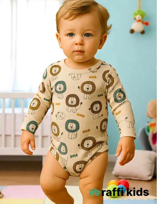 0-18 aylıq uşaqlar üçün yay sezon qisaqol sortik dəsti | Raffi Kids