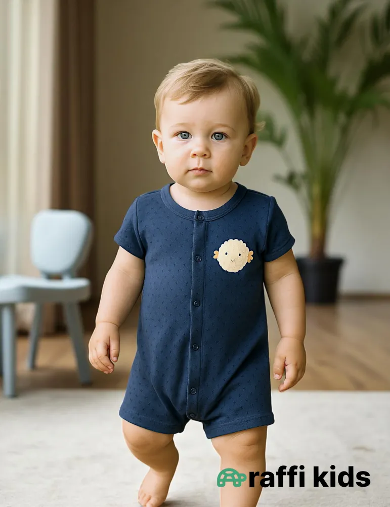 Günəş dostum rumper – 3-6 ay türkiyə istehsalı pambıq uşaq geyimi|Raffikids