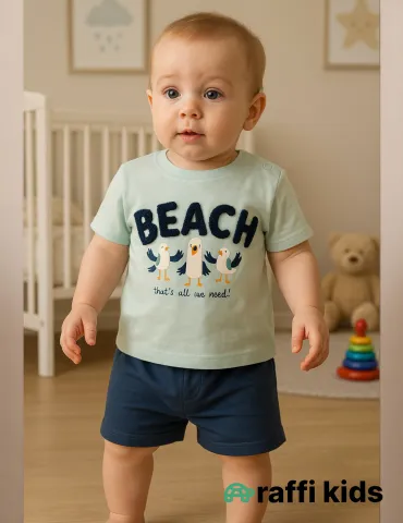 3 lü dəst, qisaqol və kimanoy body – 6-9 ay türkiyə istehsalı pambıq uşaq geyimi|Raffikids 2