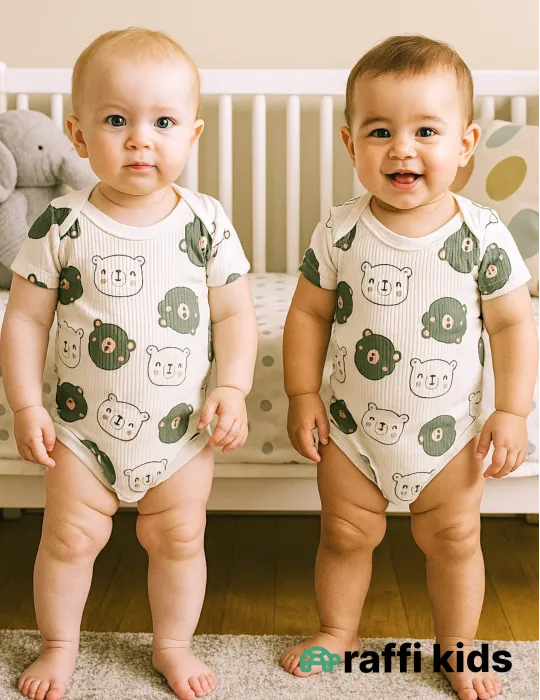 3 lü dəst, qisaqol və kimanoy body – 6-9 ay türkiyə istehsalı pambıq uşaq geyimi|Raffikids