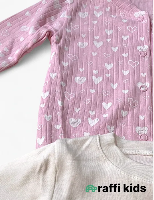 Balaca ürəklər –0-24 ay türkiyə istehsalı pambıq uşaq geyimi|Raffikids