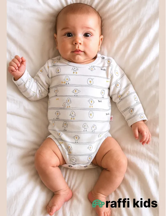Sərçələr uzunqol body - türkiyə istehsalı pambıq uşaq geyimi|Raffikids