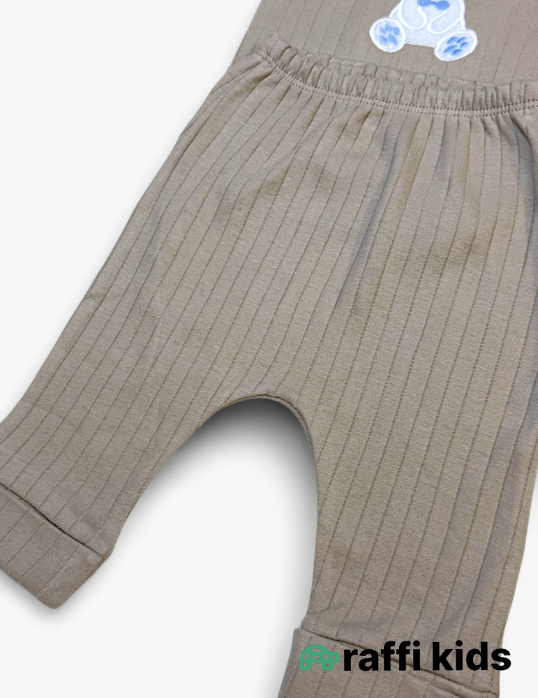 Dovşan dostum 3-lü dəst - türkiyə istehsalı pambıq uşaq geyimi|Raffikids