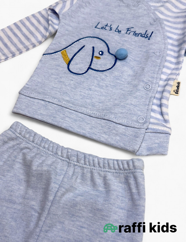 Lets be friend 5-li dəst -  türkiyə istehsalı pambıq uşaq geyimi|Raffikids